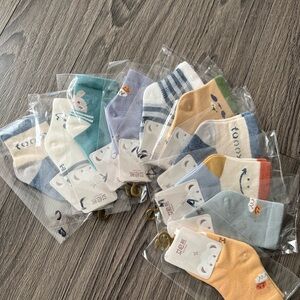 Baby Socks for 6-12 Months - 10 Pairs for $12